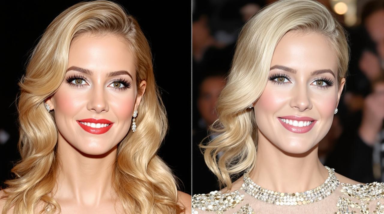 某女星整容前后对比照遭曝光，网友：认不出来了！